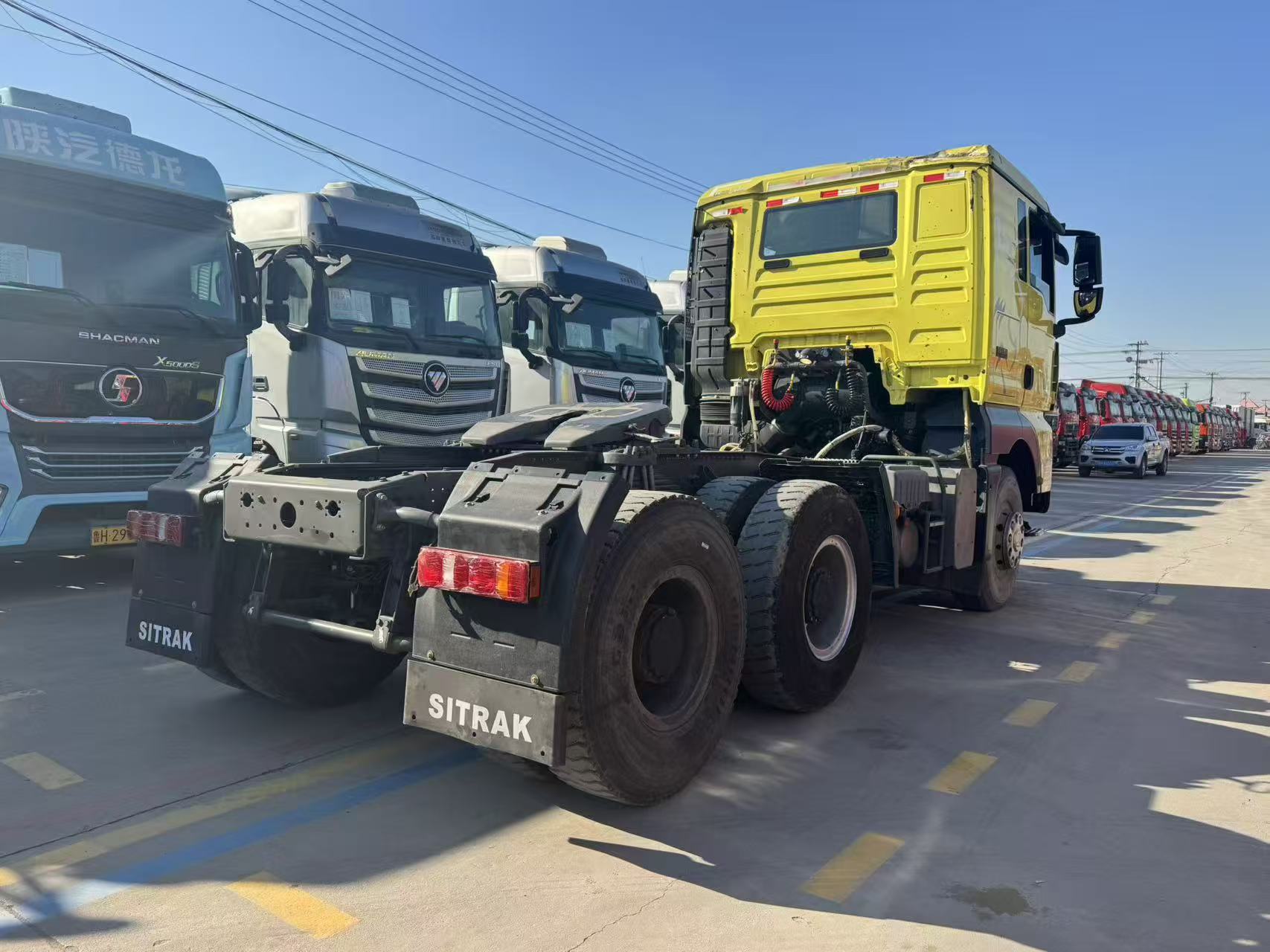 Heavy-duty Sitrak C7H, 540 HP