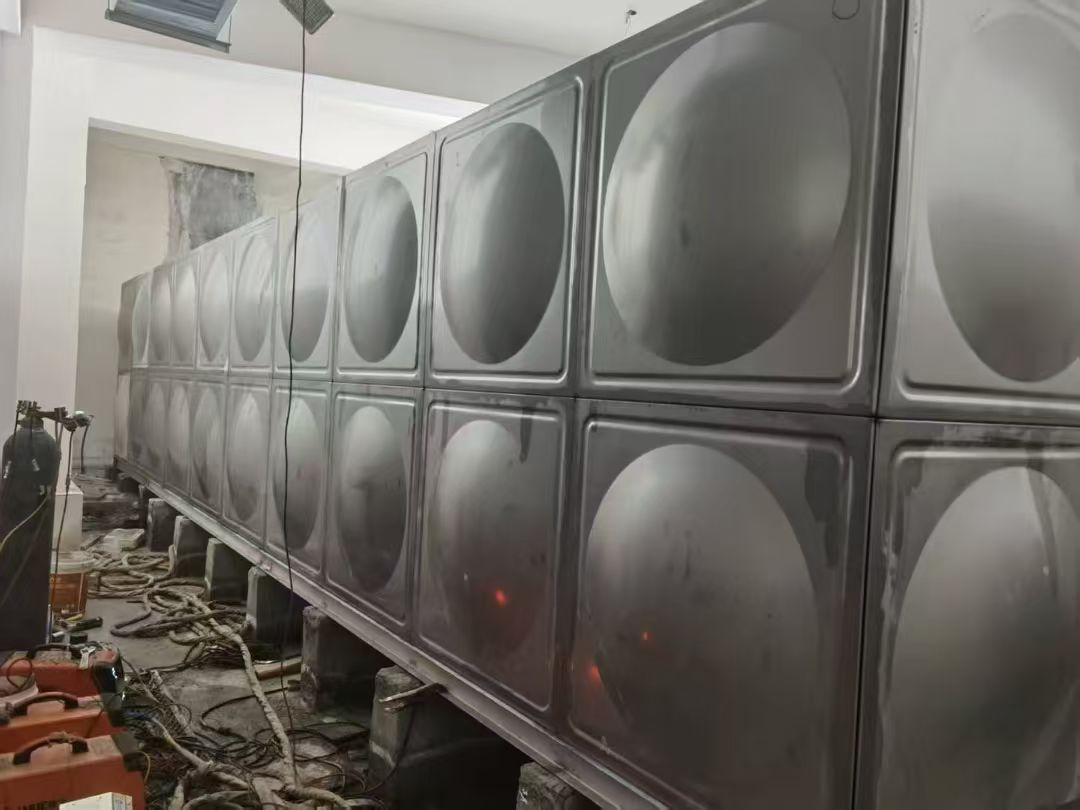 Stainless Steel Panel Water Tank, Square Assembled Storage Tank, Fire Insulated Water Vessel