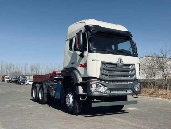 Hohan N7W 6×4 Tractor Head ZZ4257V344JB1, 40 Ton Towing Capacity Heavy Semi-trailer Tractor Truck For Africa, Europe & America Export
