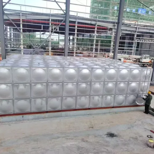 Stainless Steel Panel Water Tank, Square Assembled Storage Tank, Fire Insulated Water Vessel