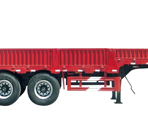 3-Axle Drop-Side Semi-Trailer For Sale