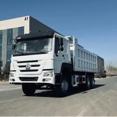 371HP WD615 Euro II Mechanical Pump HOWO 6×4 Rear Tipper Truck, Heavy-duty Sand Quarry Engineering Dumper