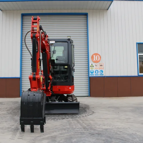 SL35JF-6P 3.5 Ton Fully Enclosed Cabin Mini Crawler Excavator, Small Digger With Air Condition For Municipal Engineering Orchard Greenhouse Breaking & Trenching Export