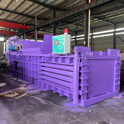 180 Ton Horizontal Automatic Hydraulic Baler, Super Large Waste Paper Plastic Film Woven Bag Auto High Density Compression Baling Machine, Paper & Plastic Recycling Base Horizontal Compactor For Export