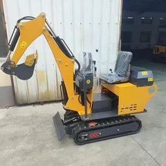 Model 08 Mini Excavator Without Canopy 600kg Yanmar 192 Diesel Mechanical Control Digger With Bottom-Mounted Boom Cylinder For Orchard & Indoor Renovation Export Wholesale