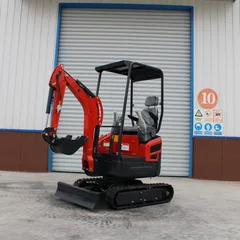 SL17JC-6 1.7 Ton Mini Crawler Excavator, Small Digger For Garden Renovation & Greenhouse Loosening, Mini Excavator For Construction Landscaping Export