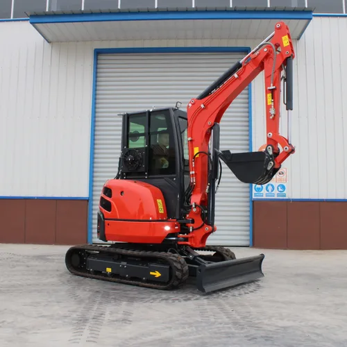 SL35JF-6P 3.5 Ton Fully Enclosed Cabin Mini Crawler Excavator, Small Digger With Air Condition For Municipal Engineering Orchard Greenhouse Breaking & Trenching Export