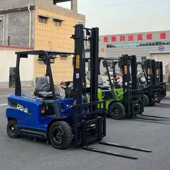 CPD-20 2 Ton Four Wheel Lithium Counterbalance Electric Forklift, Warehouse Pallet Stacker, Silent Indoor Battery Loading Truck