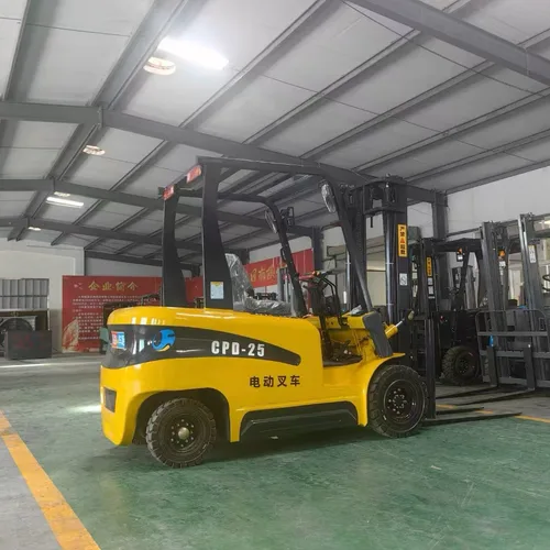 2.5T Lithium Electric Forklift, CPD25 Ride-on Electric Stacker, 2.5 Ton Factory Heavy Goods Handling Forklift