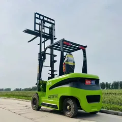 2.5T Lithium Electric Forklift, CPD25 Ride-on Electric Stacker, 2.5 Ton Factory Heavy Goods Handling Forklift