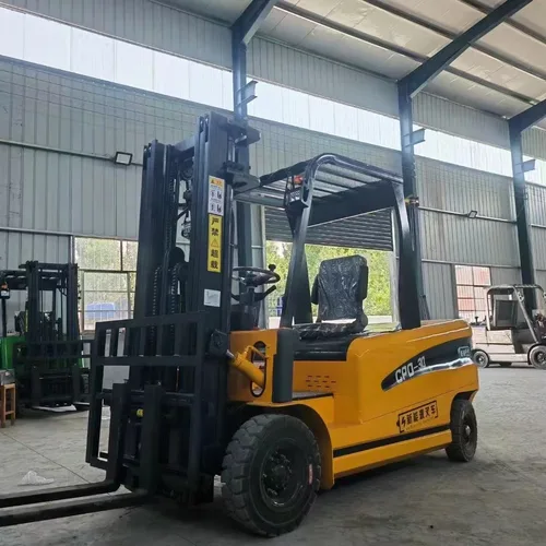 3 Ton 4-Wheel Sit-Down Electric Forklift CPD30 Lithium Battery Warehouse Stacker Forklift