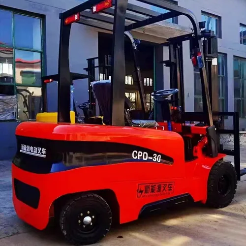 3 Ton 4-Wheel Sit-Down Electric Forklift CPD30 Lithium Battery Warehouse Stacker Forklift