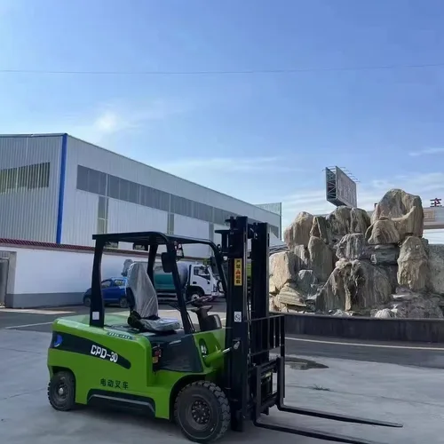 3 Ton 4-Wheel Sit-Down Electric Forklift CPD30 Lithium Battery Warehouse Stacker Forklift