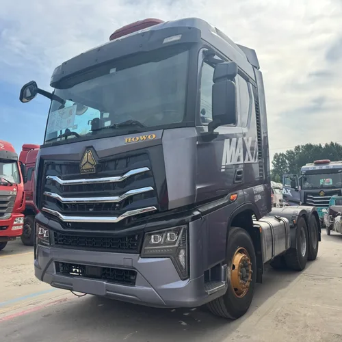 Used Howo MAX 540HP Heavy Tractor Head National VI Registered Apr 2024, Man 13L Engine Manual Gearbox 5.26 Ratio, 10/12 Leaf Spring Ultra Low Mileage National Transfer