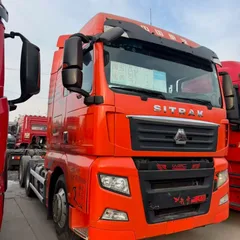 Used Sitrak C7H 540HP 6x4 Air Suspension Tractor Head National V Registered Apr 2018, German MAN Engine With Original Retarder 3.36 Ratio Special For Overseas Export