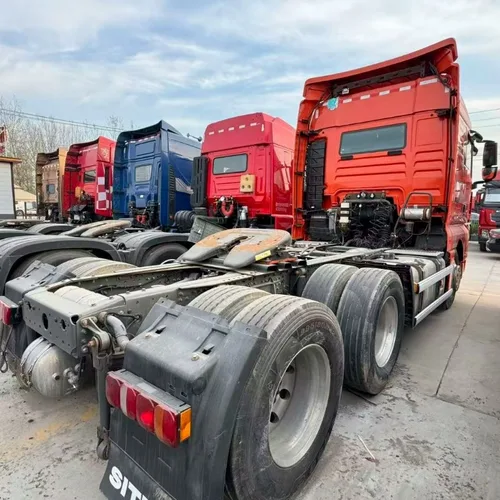 Used Sitrak C7H 540HP 6x4 Air Suspension Tractor Head National V Registered Apr 2018, German MAN Engine With Original Retarder 3.36 Ratio Special For Overseas Export