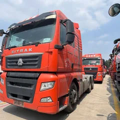 Bulk 10 Units Used Near-new Sitrak G7 Tractors Registered May 2024, MAN 480HP 12-speed Manual 3.7 Ratio Front2/Rear3 Leaf Spring Low Mileage, National Transfer & Installment Available