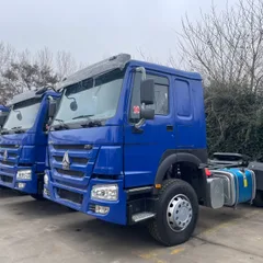Sinotruk HOWO 4×2 Tractor Head ZZ4187V3617B1, 35 Ton Container Semi-trailer Tractor Truck With 371HP WD615 Euro III Engine