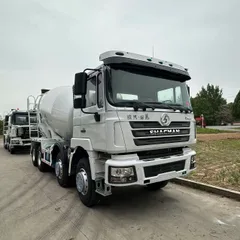 SHACMAN F3000 6×4 Concrete Mixer Truck 8 Cubic Meter With WP10 340HP Euro II Engine For Africa Construction