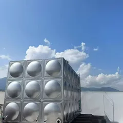 Stainless Steel Panel Water Tank, Square Assembled Storage Tank, Fire Insulated Water Vessel