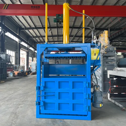 30 Ton Vertical Single Cylinder Baler For Medium Recycling Yard, High Density Baling For Waste Paper & Plastic