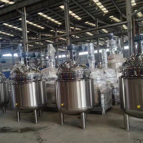 Stainless Steel Mixing Tank, Liquid Blending Fermentation Tank, Jacketed Reaction Kettle