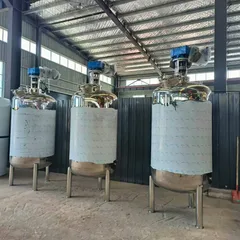 Stainless Steel Mixing Tank, Liquid Blending Fermentation Tank, Jacketed Reaction Kettle