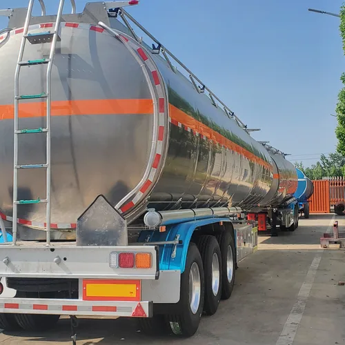 55cbm 5-compartment fuel tanker truck for sale