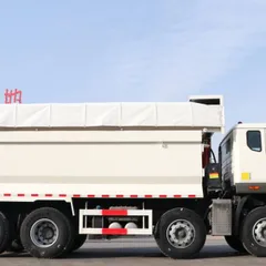 380/400HP Weichai WP10 HOWO NX 8×4 12-wheel City Dumper Truck With Sealed Rainproof Cargo Box