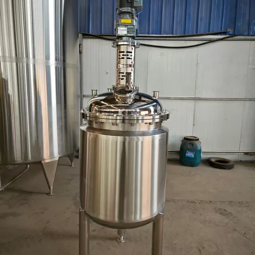 Stainless Steel Mixing Tank, Liquid Blending Fermentation Tank, Jacketed Reaction Kettle