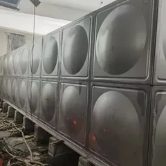 Stainless Steel Panel Water Tank, Square Assembled Storage Tank, Fire Insulated Water Vessel