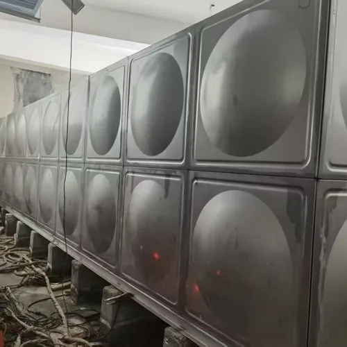 Stainless Steel Panel Water Tank, Square Assembled Storage Tank, Fire Insulated Water Vessel