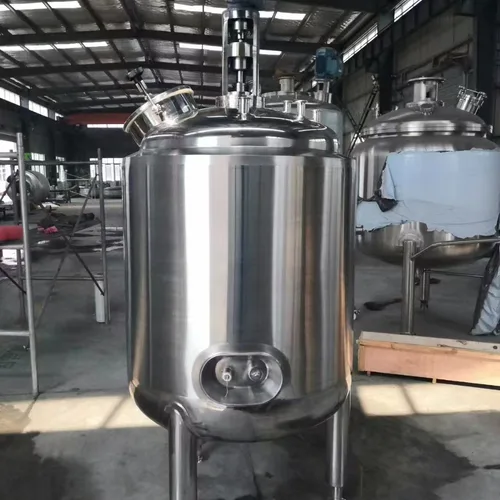 Stainless Steel Mixing Tank, Liquid Blending Fermentation Tank, Jacketed Reaction Kettle