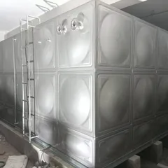 Stainless Steel Panel Water Tank, Square Assembled Storage Tank, Fire Insulated Water Vessel