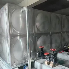 Stainless Steel Panel Water Tank, Square Assembled Storage Tank, Fire Insulated Water Vessel