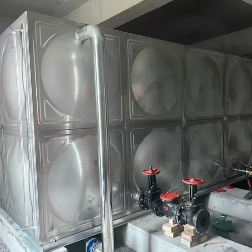 Stainless Steel Panel Water Tank, Square Assembled Storage Tank, Fire Insulated Water Vessel