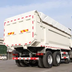 380/400HP Weichai WP10 HOWO NX 8×4 12-wheel City Dumper Truck With Sealed Rainproof Cargo Box