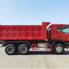 HOWO TX 6×4 10-wheel Rear Tipper Dump Truck, 30 Ton Load Mining Muck Engineering Tipper For Africa & Middle East Export