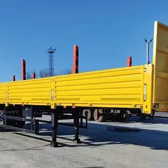 3-Axle Drop-Side Semi-Trailer For Sale