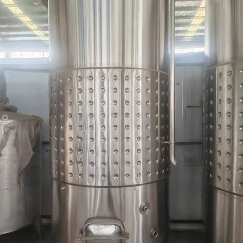 Stainless Steel Constant Temperature Fermentation Tank, Winery Wine Storage Vessel, Jacketed Cooling Wine Tank