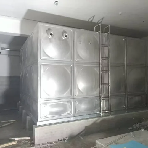 Stainless Steel Panel Water Tank, Square Assembled Storage Tank, Fire Insulated Water Vessel