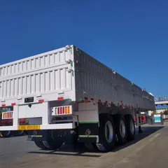 3-Axle Drop-Side Semi-Trailer For Sale