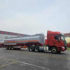55cbm 5-compartment fuel tanker truck for sale