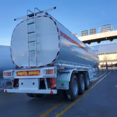 55cbm 5-compartment fuel tanker truck for sale