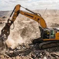 High Reach Demolition Excavator 30-50 Ton | Heavy Duty Scrap Processing & Demolition Equipment