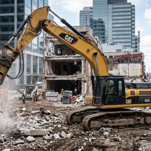Demolition Excavating Machine - Official Technical Overview & Datasheet