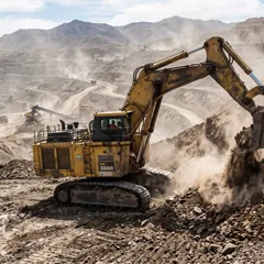 Heavy-Duty Backhoe Excavator 22 Ton | Construction Equipment Exporter