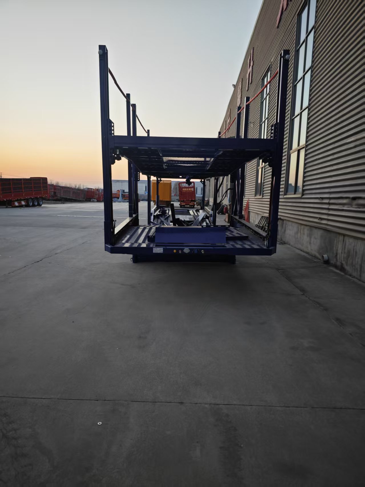 Heavy Duty 2-Axle 8-10 Cars Capacity Car Carrier Semi Trailer for Long Distance Vehicle Transport Special Promotion Trailer