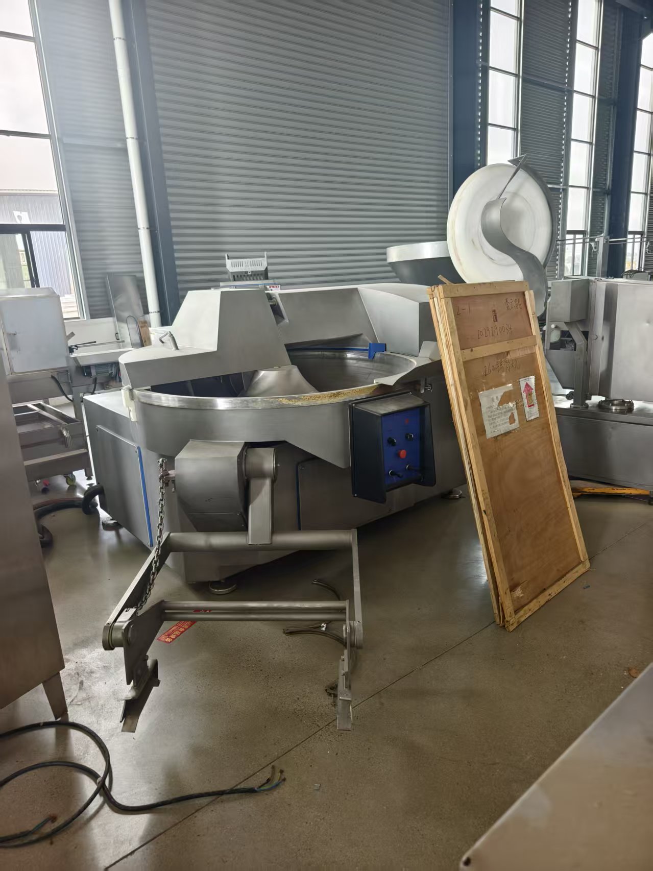 Brand New Automatic Planetary Mixing Cooking Kettle, Hydraulic Tilting Mixer For Meat Filling & Hot Pot Sauce Processing