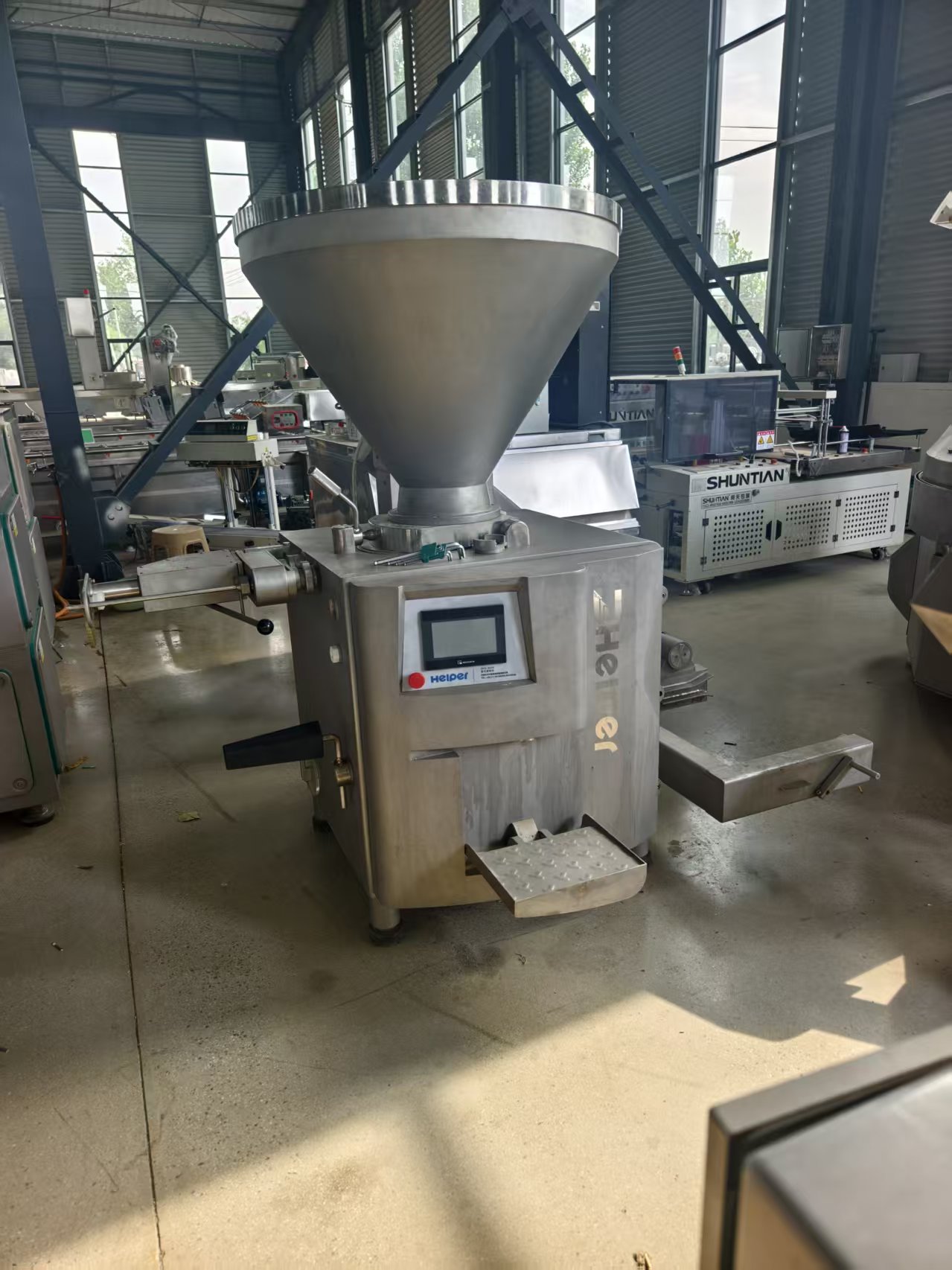 Aokai AK-6200 Vacuum Vane Sausage Stuffer, Automatic Quantitative Filling Machine For Ham Sausage & Snack Sausage